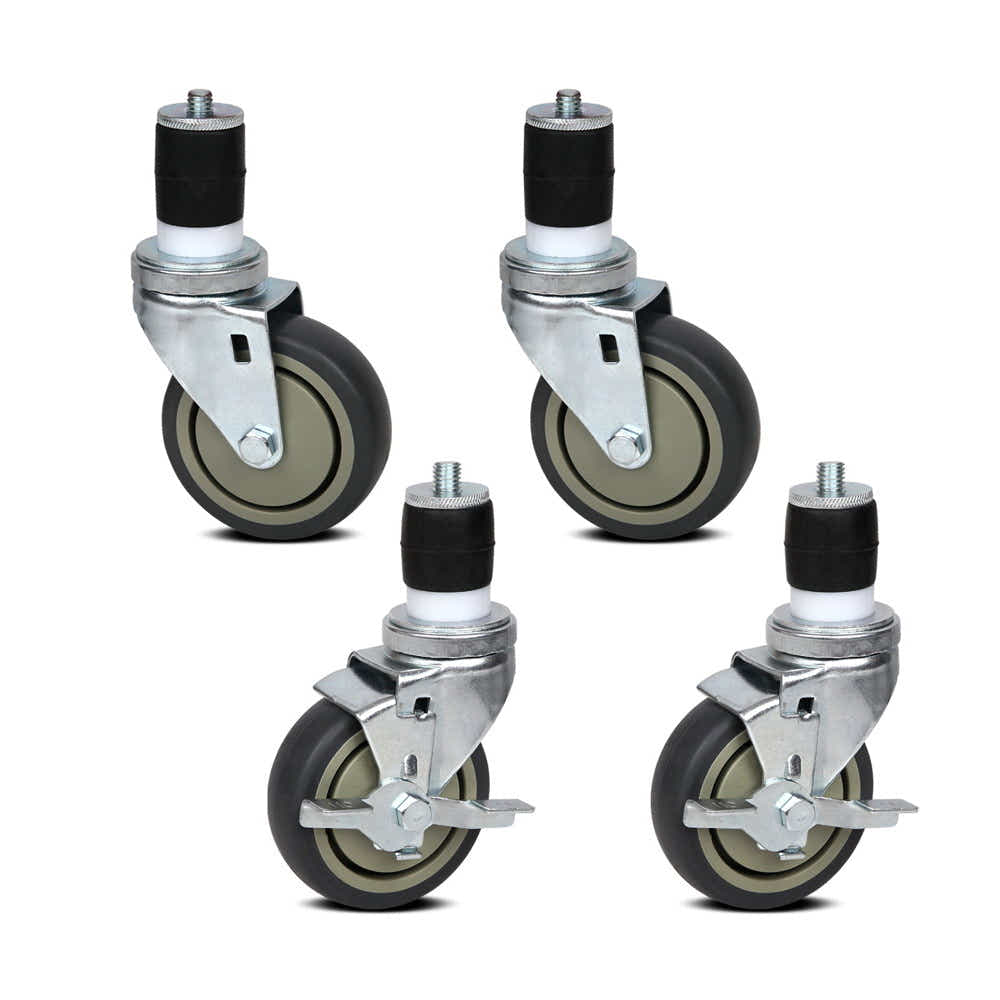 DS NA Cefito Set of 4  Swivel Castor Wheels
