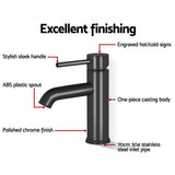 DS NA Cefito Basin Mixer Tap Faucet Black