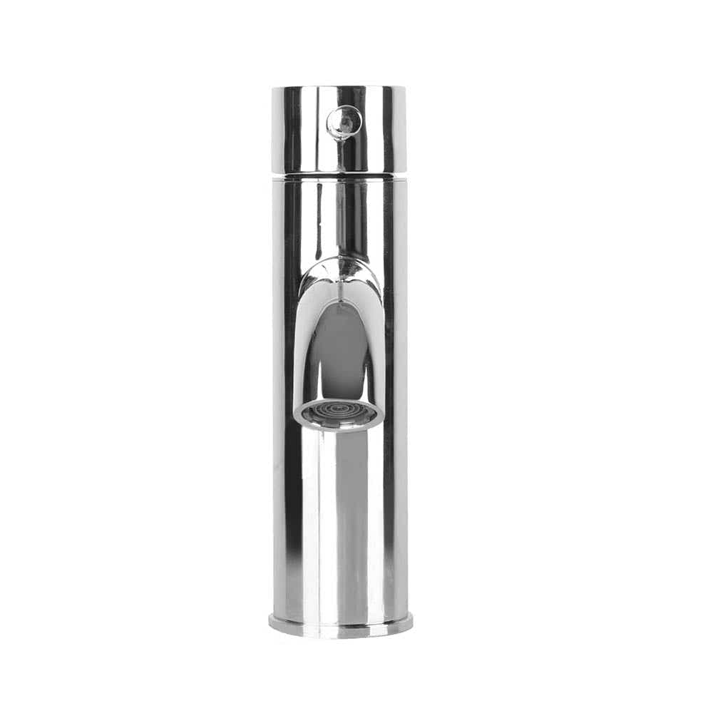 DS NA Cefito Basin Mixer Tap Faucet Silver