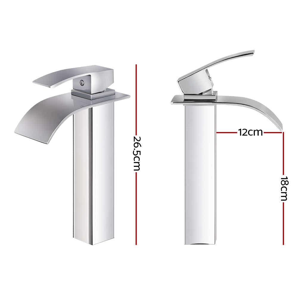 DS NA Cefito Basin Mixer Tap - Silver