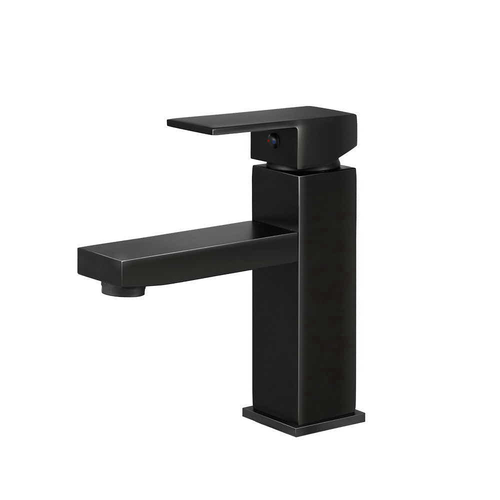 DS NA Basin Mixer Tap Faucet Bathroom Vanity  Top WELS Standard Brass Black