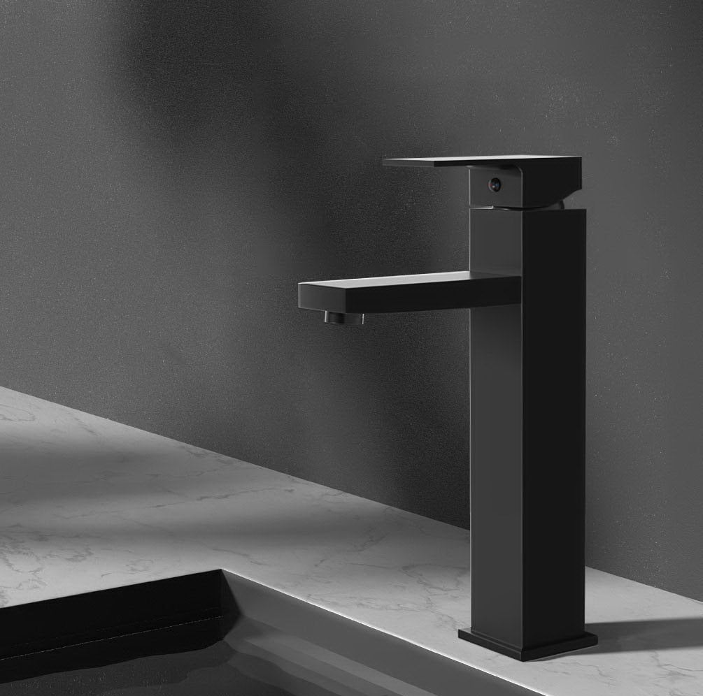DS NA Cefito Basin Mixer Tap Faucet Black