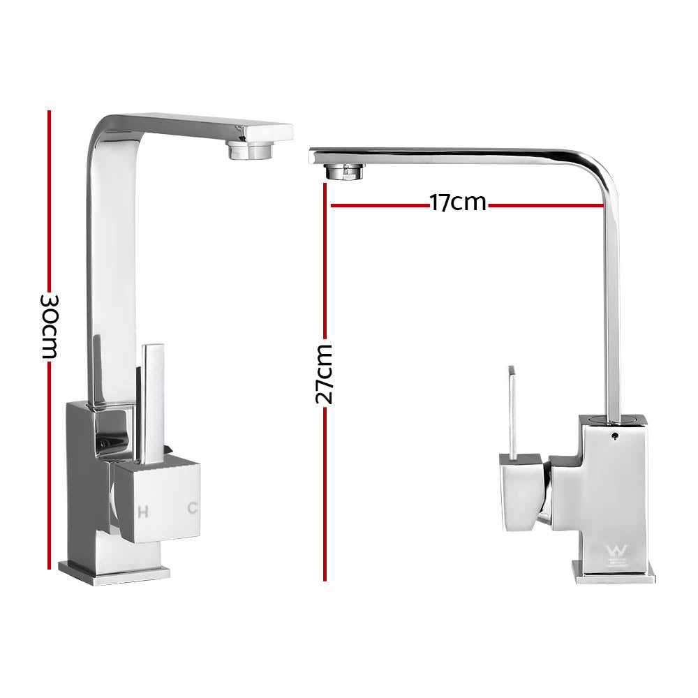 DS NA Kitchen Mixer Tap - Silver