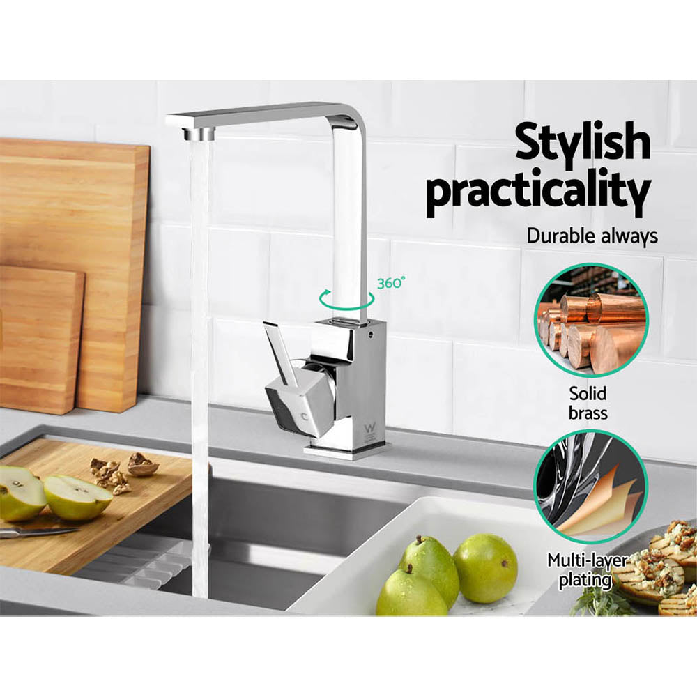 DS NA Kitchen Mixer Tap - Silver