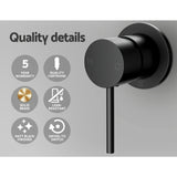 DS NA Cefito Bathroom Mixer Shower Wall Tap Faucet  Sink Bathtub Brass Black