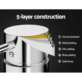 DS NA Cefito Bathroom Mixer Shower Wall Tap Faucet  Sink Bathtub Brass Chrome