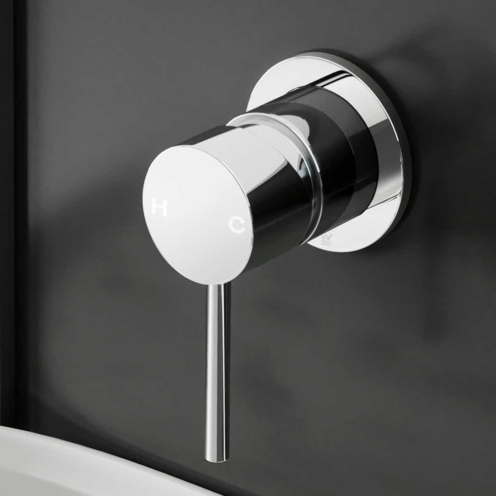 DS NA Cefito Bathroom Mixer Shower Wall Tap Faucet  Sink Bathtub Brass Chrome