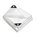 DS NA Instahut 5x6m Tarp Camping Poly Tarpaulin Heavy Duty Cover 135gsm Clear