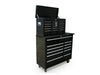 Tool Cabinet Roll Cabinet 11 Drawer+Tool Cabinet Chest 9 Draws Black