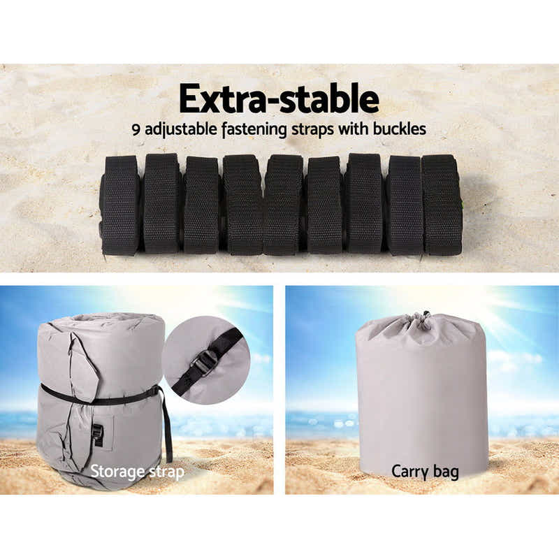 DS NA Seamanship 14- 16ft Boat Cover Trailerable Marine Grade 600D