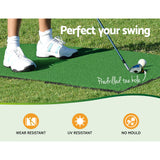 DS NA Golf Practice Net And Training Mat Set Cage Training Aid Hitting Mat