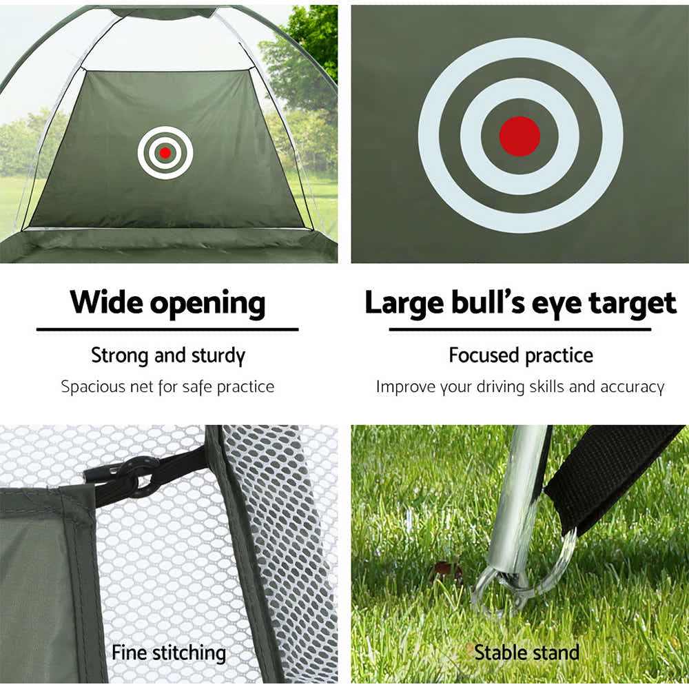 DS NA Everfit 3M Golf Practice Net Portable Driving Training Aid Indoor Outdoor