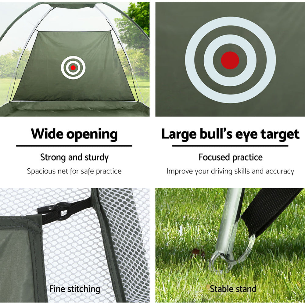 DS NA Everfit 3M Golf Practice Net Portable Driving Training Aid Indoor Outdoor