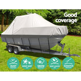 DS NA Seamanship 21-23ft Boat Cover Trailerable Jumbo 600D Marine Heavy Duty
