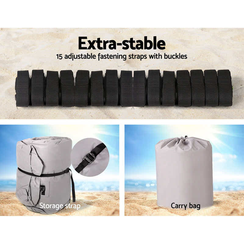 DS NA Seamanship 25-27ft Boat Cover Trailerable Jumbo 600D Marine Heavy Duty