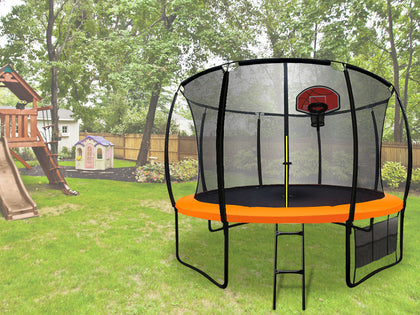 Arc Trampoline 12Ft With Basketball Hoop