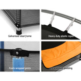 DS NA 4.5FT Trampoline Round Trampolines Kids Enclosure Outdoor Indoor Gift