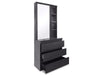 Tiko Tallboy With Mirror