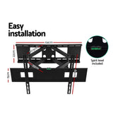 DS NA TV Wall Mount Bracket Tilt Swivel Full Motion Flat LED LCD 32 to 70 inch