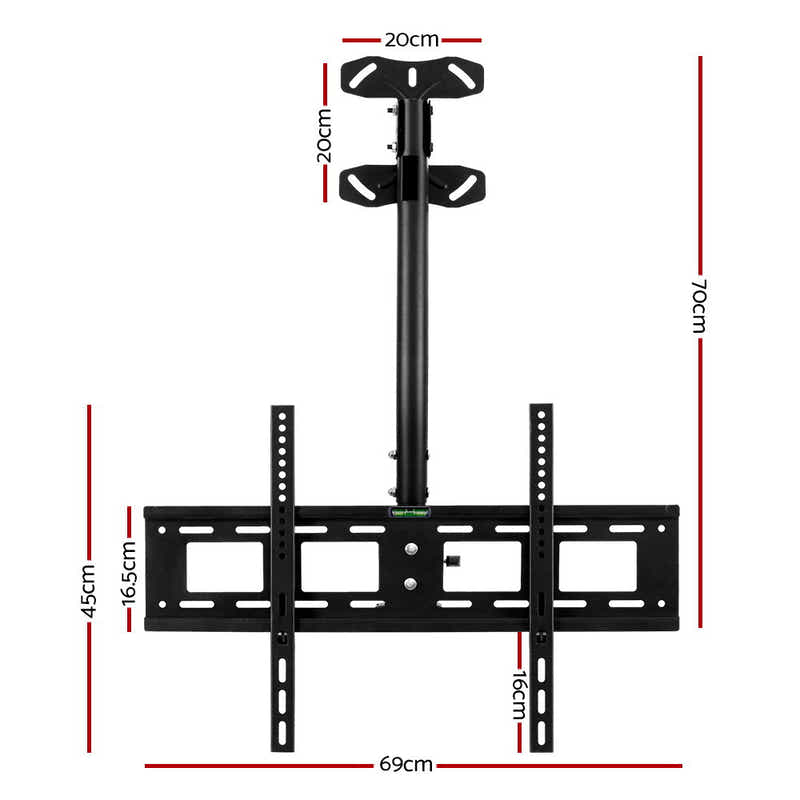 DS NA TV Wall Ceiling Mount Bracket Full Motion Tilt Swivel 32 to 75 inch