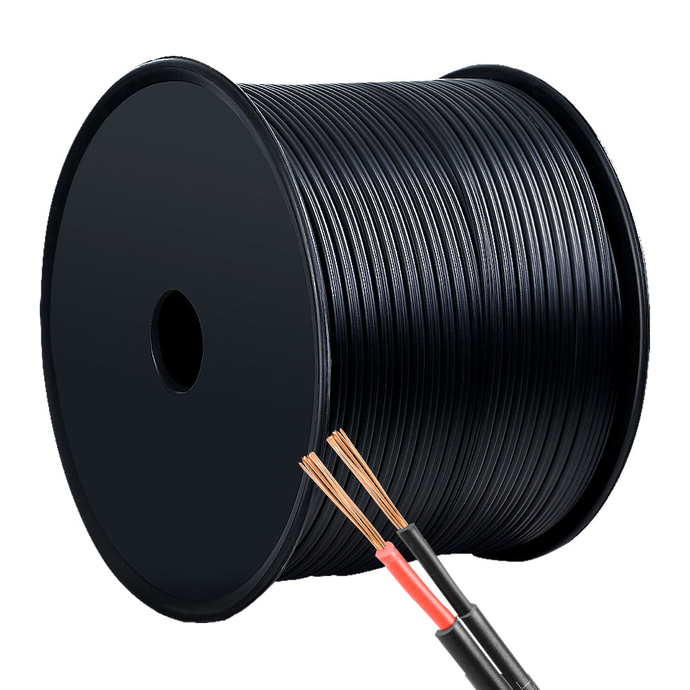 DS NA 2.5MM Electrical Cable Twin Core Extension Wire 100M Car Solar Panel 450V