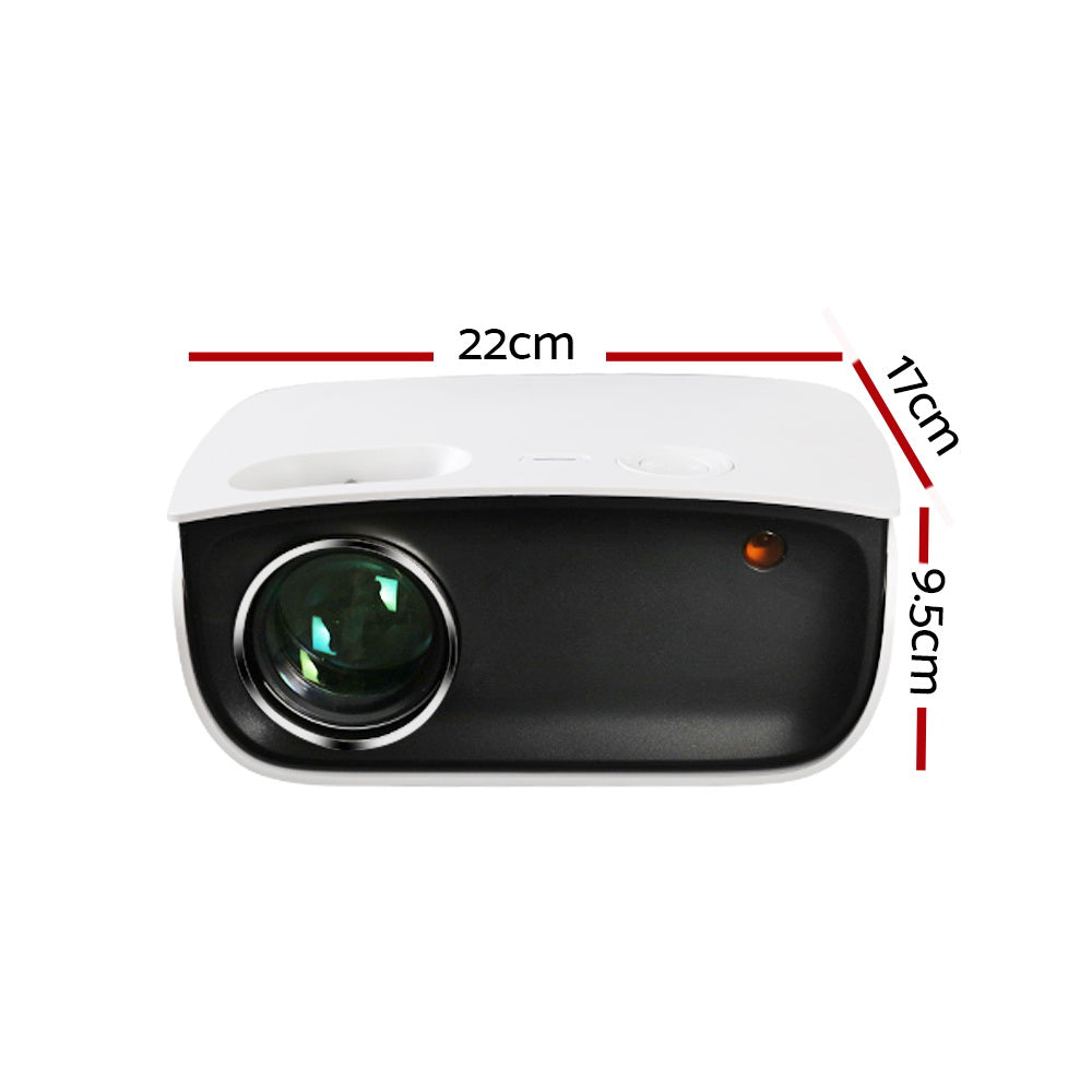 Mini Video Projector Wifi USB HDMI Portable HD 1080P Home Projector