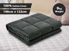 Weighted Blanket 198*122Cm 9Kg Dark Grey