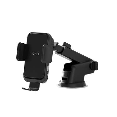DS NA Devanti Wireless Car Charger Fast Charging Car Mount Vent Suction cup