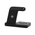 DS NA Devanti 4-in-1 Wireless Charger Station Fast Charging for Phone Black