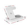 DS NA Devanti 4-in-1 Wireless Charger Dock Fast Charging for Phone White