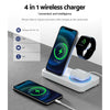 DS NA Devanti 4-in-1 Wireless Charger Dock Fast Charging for Phone White
