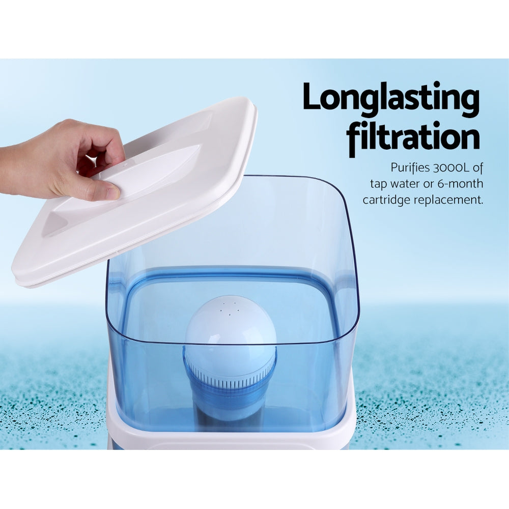 DS NA  Water Cooler Dispenser Tap Water Filter Purifier 6-Stage Carbon Mineral