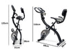 X-Bike With Rope And Recumbent Folding Magnetic Exercise Bike