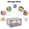 DS BS 105L Closets Foldable Stackable Storage Box