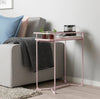 DS BS Modern Loft Metal Side Table Flower Stand Rectangle-Pink