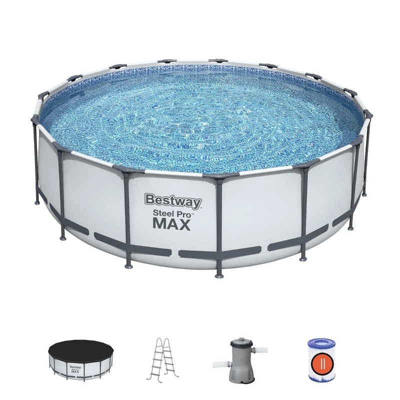 BESTWAY STEEL PRO 15FT POOL 4.57 x 1.22m