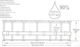 DS BESTWAY STEEL PRO 15FT POOL 4.57 x 1.22m