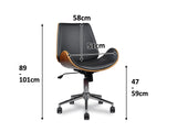 Katrina Study Table + Bentwood Office Chair