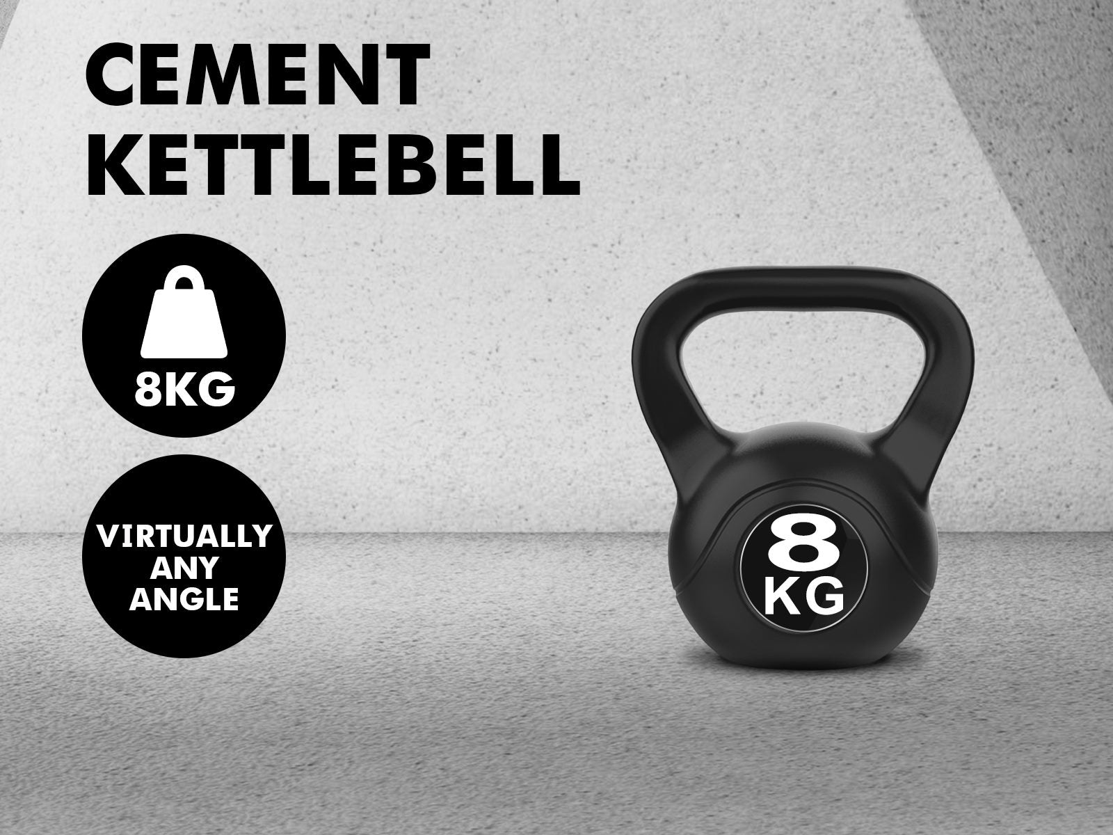 Cement Kettlebell 8KG