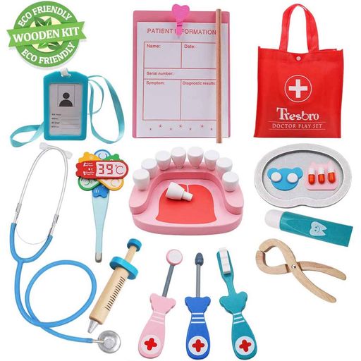 DS BS Wooden Dentist Tool Toys