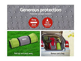 DS NA  Self Inflating Mattress Camping Sleeping Mat Air Bed Pad Single Green
