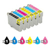 81N Compatible Ink Cartridges for Epson Printers Set