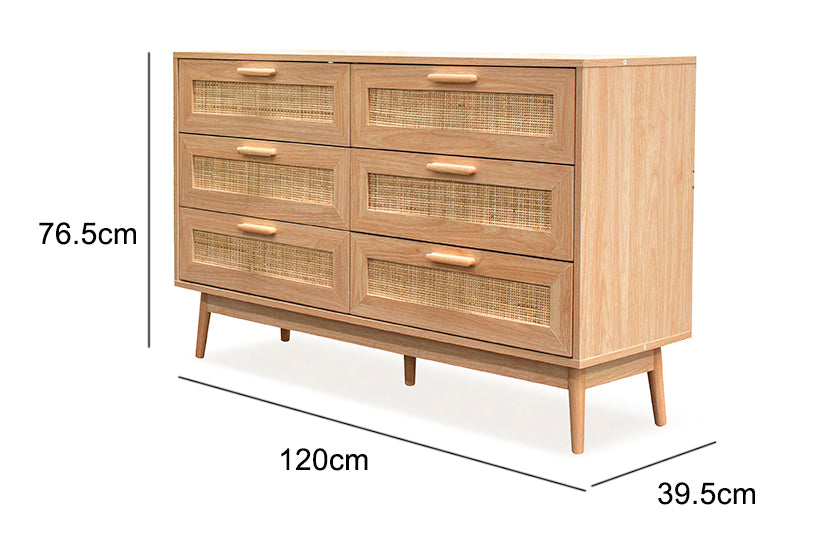 Naturlig Chest Drawers