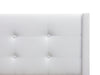 T Vele-C Fabric Bed Frame Queen White