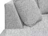 DS NZ made Lavern corner sofa Comfy Silver