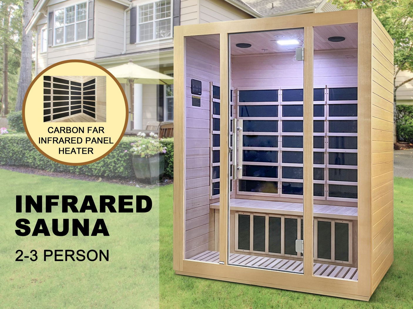 DS 2-3 Person Far infrared Sauna