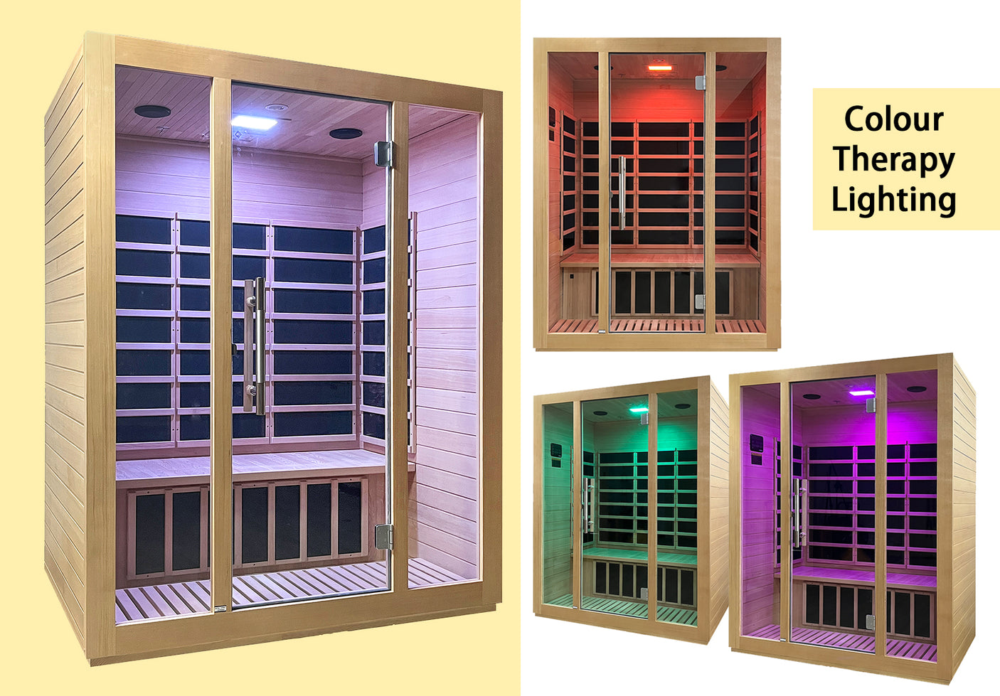 DS 2-3 Person Far infrared Sauna