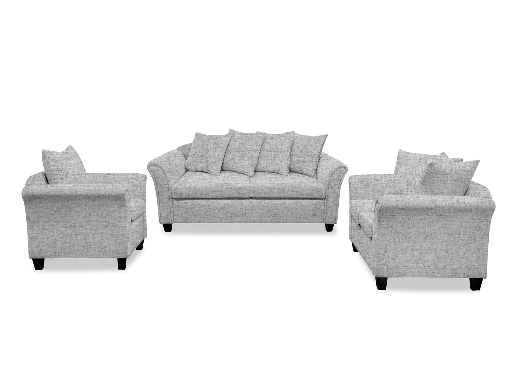 DS NZ Made Chika sofa 3+2+1 Comfy silver