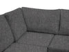 DS NZ made Bhumi corner sofa kido Black