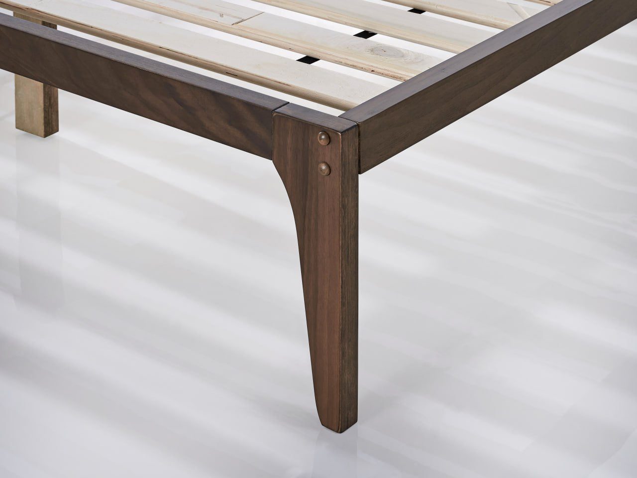 Samuel Queen Bedframe - Walnut